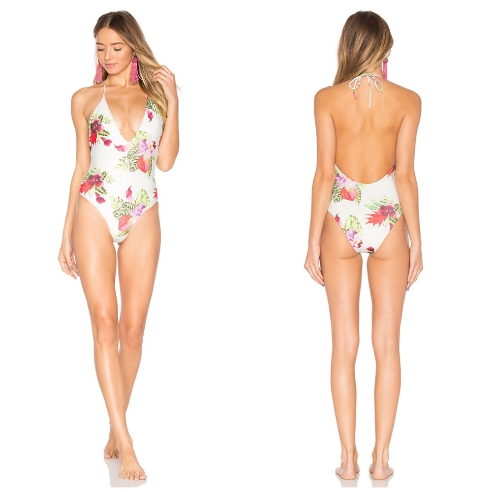 PRIVACY PLEASE Elouise Inr Piece in Floral White